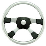 Tour America Steering Wheel - White