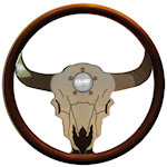 Bull Head Steering Wheel